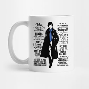 Sherlock Quotes Mug